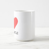 Ich liebe Rap-Battles Kaffeetasse (Mittel)