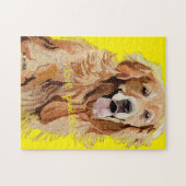 Ich Liebe Rätsel, schöne Hunde und Spaß Puzzle (Horizontal)