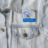 Ich Liebe Regentage Taste Button (Beispiel)