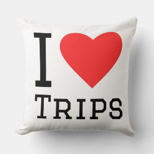 Ich liebe Reise Kissen