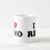 Ich liebe Reno Nevada Kaffeetasse (Mittel)