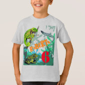 Ich Liebe Reptilien Geburtstag! T-Shirt (Vorderseite)