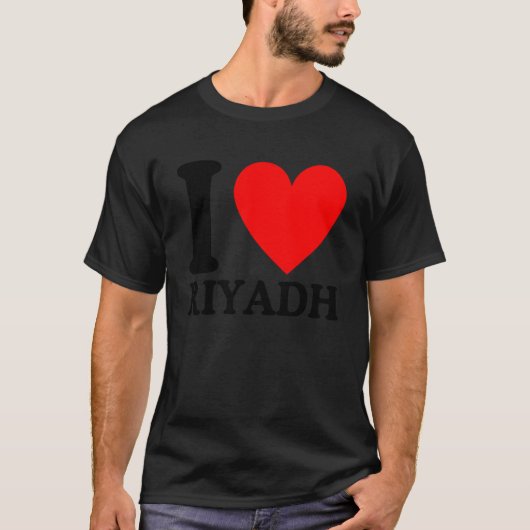 Ich liebe Riad T-Shirt - Ich liebe Riad (Vorderseite)