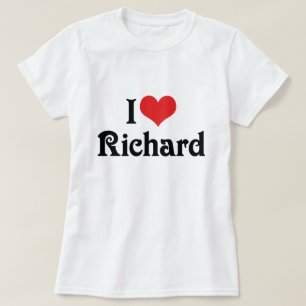 Ich liebe Richard T-Shirt