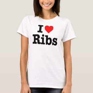 "ICH LIEBE-RIPPEN " T-Shirt