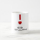 ich liebe Riway-Tasse Kaffeetasse (Mittel)