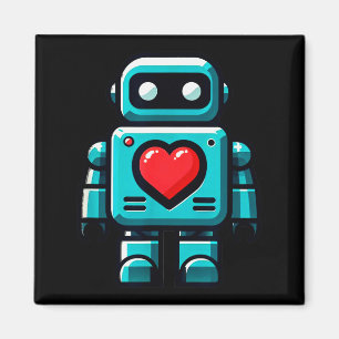 Ich liebe Roboter, Roboter mit großem Herzen Valen Magnet