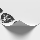 Ich liebe Rock Geschenkpapier (Ecke)