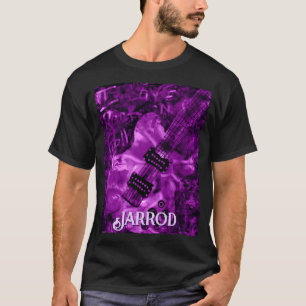 Ich liebe Rock 'N Roll E-Gitarre Personalisiert T-Shirt