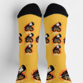 Ich liebe Rock & Roll, E-Gitarre Socken (Oben)