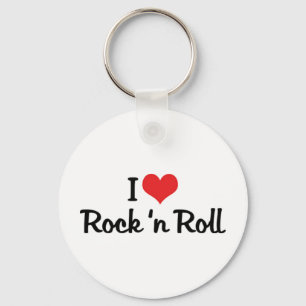 Ich liebe Rock & Roll Schlüsselanhänger