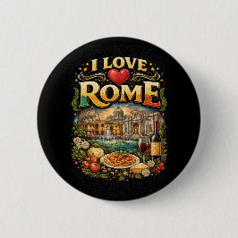 Ich liebe Rom Button