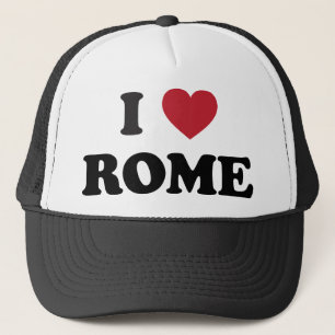 Ich liebe Rom Italien Truckerkappe