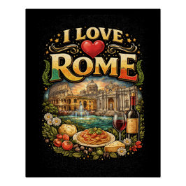Ich liebe Rom Poster