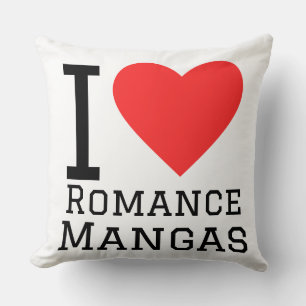 Ich liebe Romance Manga Kissen