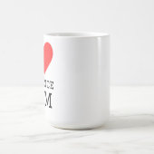 Ich liebe Romantikfilme Kaffeetasse (Mittel)