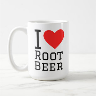 Ich liebe Root Beer Kaffeetasse