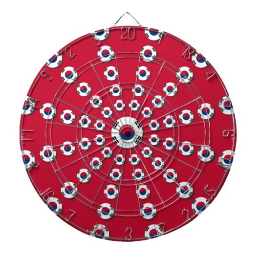 Ich liebe Rot Dartscheibe (vorne)
