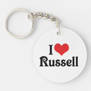 Ich liebe Russell Schlüsselanhänger