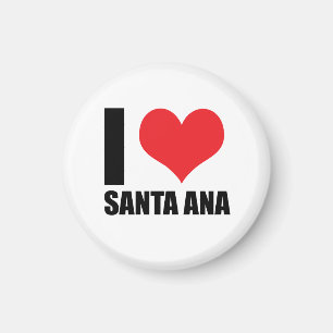 Ich liebe Santa Ana Magnet