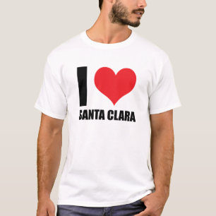 Ich liebe Santa Clara T-Shirt