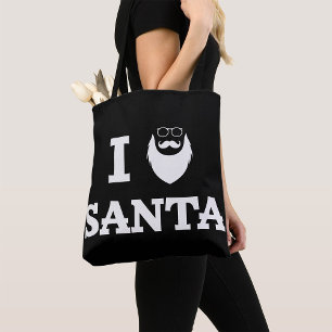 Ich liebe Santa Tasche