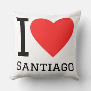 Ich liebe Santiago Kissen