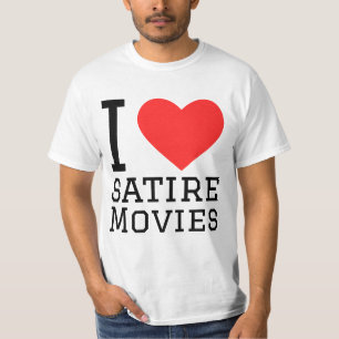 Ich Liebe Satire-Filme T-Shirt