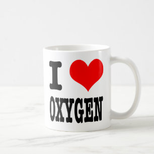 ICH LIEBE SAUERSTOFF KAFFEETASSE
