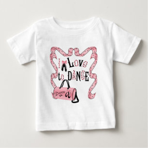 Ich Liebe, Säugling T - Shirt zu tanzen