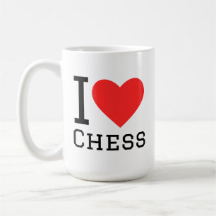 Ich liebe Schach Kaffeetasse