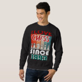 Ich Liebe Schach seit 1993 Sweatshirt (Vorne ganz)