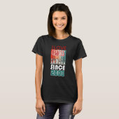 Ich Liebe Schach seit 2000 T-Shirt (Vorne ganz)