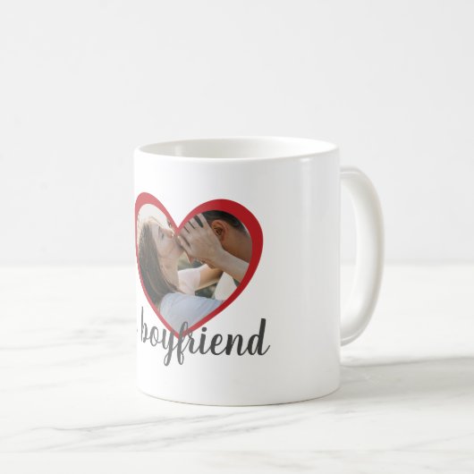 Ich Liebe schätze mein persönliches Foto Kaffeetasse (VorderseiteRechts)