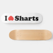 Ich liebe Scheiße Skateboard (Horizontal)