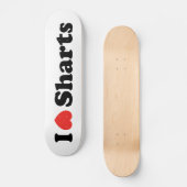 Ich liebe Scheiße Skateboard (Vorderseite)