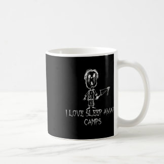 Ich Liebe schlafen weg Camps Halloween Kostüm Word Kaffeetasse