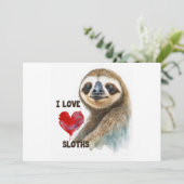 Ich Liebe Schläge, Schlägergrube, Schlampe Feiertagskarte (Stehend Vorderseite)