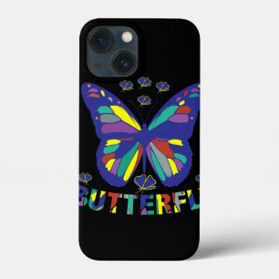 ich-liebe-schmetterling-typografie-zitate-vintage Case-Mate iPhone hülle