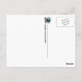 Ich Liebe Schneckenpost! (Die Postkarte) Postkarte (Rückseite)