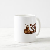 Ich liebe Schokolade Kaffeetasse (VorderseiteRechts)