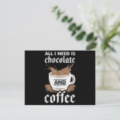Ich Liebe Schokolade und Kaffee (Stehend Vorderseite)