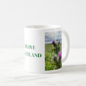 Ich liebe Schottland. Kaffeetasse (VorderseiteRechts)