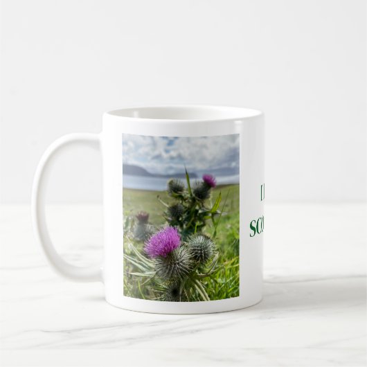 Ich liebe Schottland. Kaffeetasse (Links)