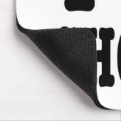ICH LIEBE Schuhe Mousepad (Ecke)