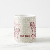 Ich liebe Schuhe Tasse (Mittel)