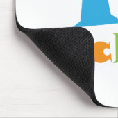 Ich Liebe Schule. Zurück zur Schule. Cartoon Absch Mousepad (Ecke)