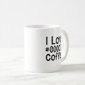 Ich liebe schwarze Kaffeetasse (VorderseiteRechts)