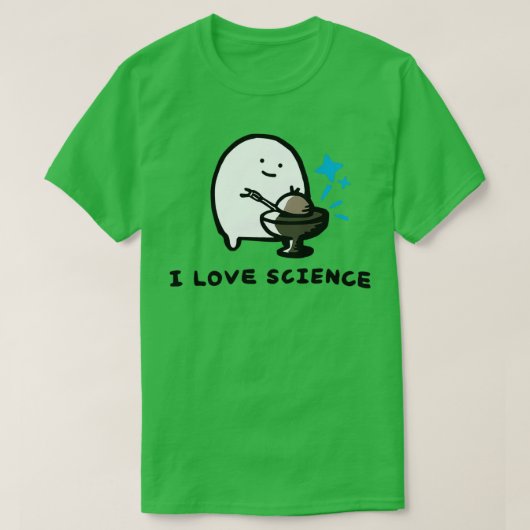 Ich liebe Science Demon Core T-Shirt (Design vorne)