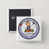 Ich liebe Scrapbooking Button (Vorne & Hinten)
